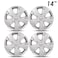 Nissan Sunny 2018 NSS-842 14-inch hubcaps set of 4 with secure fit and durable fiber material