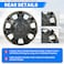 15" Toyota Hiace 2015-2020 Wheel Covers 4-Pack &ndash; Model 2K-TH-1520 Hubcaps Set