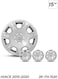 15" Toyota Hiace 2015-2020 Wheel Covers 4-Pack &ndash; Model 2K-TH-1520 Hubcaps Set