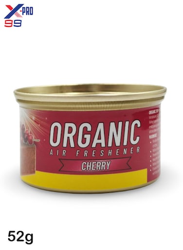X99-Pro Organic Cherry Air Freshener 52g for Long-Lasting Odor Control in Car, Home and Office