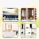 X99-Pro Organic Vanilla Air Freshener 52g for Long-Lasting Odor Control in Car, Home and Office