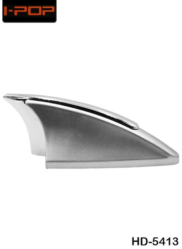 Shark Fin Antenna Cover Black HD-5413 for Car Roof Replacement with Stable Signal and Simple Fit Silver