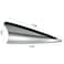 Shark Fin Antenna Cover Black 3R-116  for Car Roof Replacement with Stable Signal and Simple Fit Silver