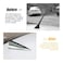 Shark Fin Antenna Cover Black 3R-116  for Car Roof Replacement with Stable Signal and Simple Fit Silver