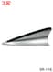Shark Fin Antenna Cover Black 3R-116  for Car Roof Replacement with Stable Signal and Simple Fit Silver