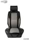 وسادة مقعد السيارة MOB CU116 للسيارات والشاحنات والشاحنات الكبيرة، مزودة بدعم وتهوية وسهولة التركيب، باللونين الأسود والرمادي.