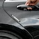 MOB Car Door Edge Guard Protector 4PCS Anti Scratch Trim Strip Set Black Silver Model M2164