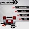 Roca Heavy Duty 12V Air Compressor 150 PSI 300L Min Portable Tire Inflator with Bag Carry Hose Kit