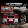 Roca Heavy Duty 12V Air Compressor 150 PSI 300L Min Portable Tire Inflator with Bag Carry Hose Kit