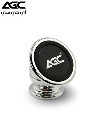 AGC Magnetic Phone Holder with 360 Degree Rotation for Car Dashboard Desk Home Office Use Universal.