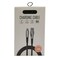 كابل شحن سريع تشيشايد بقدرة 120 واط، بطول 120 سم، كابل بيانات مضفر لأجهزة Apple وMicro USB وType C.