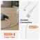 VIDVIE CB427V USB to Micro USB Cable 1M 2.4A Fast Charging Data Sync White Durable Build