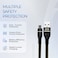 Go-Des GD-UC530M USB to Micro USB Data Cable 2M 2.4A Fast Charging Aluminum Shell