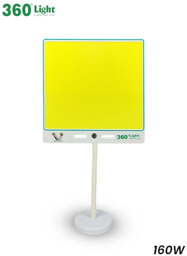 360 Degree  160W COB LED Camping Work Light 4000LM Magnetic Base RF Remote Dimmable 12V Portable Outdoor Use Kit