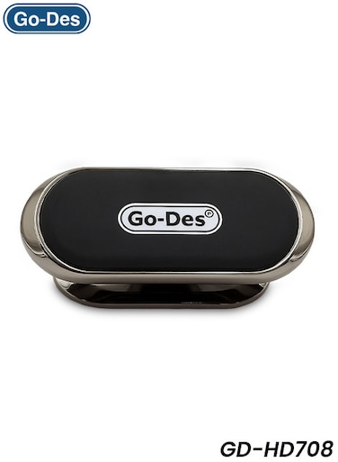 Go-Des GD-HD708 Magnetic Phone Holder with Strong Grip and 360 Degree Rotation for Car Home UseMount
