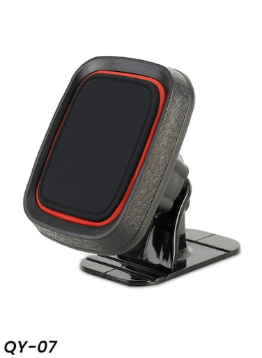 حامل هاتف السيارة المغناطيسي QY-07 قابل للدوران 360 درجة، يُثبت على لوحة القيادة، متوافق مع جميع الهواتف الذكية.
