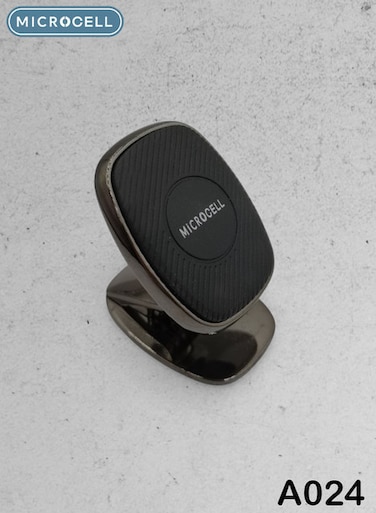 حامل هاتف مغناطيسي من مايكروسيل A024 مع إمكانية الدوران 360 درجة للاستخدام في السيارة والمنزل والمكتب.