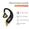 SOPY Wireless Earphone SP-303 Bluetooth V5.3 Single Ear Hook Headset with Mic Noise Reduction