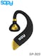 SOPY Wireless Earphone SP-303 Bluetooth V5.3 Single Ear Hook Headset with Mic Noise Reduction