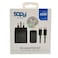 مجموعة شاحن سريع SOPY SP-345 بقدرة 45 واط بمنفذ USB-C PD مع كابل من النوع C إلى النوع C للهواتف والأجهزة اللوحية وأجهزة الكمبيوتر المحمولة.