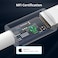 كابل Sopy USB-C إلى Lightning بطول 2 متر، معتمد من MFi، شحن سريع ومتين لأجهزة iPhone و iPad المزودة بمنفذ USB-C.