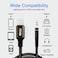 IMEE IM-219 Lightning to 3.5mm AUX Audio Cable 1M Nylon Braided for iPhone iPad iPod