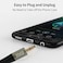 IMEE IM-209 3.5mm to 3.5mm AUX Audio Cable 1 Meter for Car Mobile Tablet Speaker Stereo