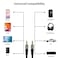 IMEE IM-209 3.5mm to 3.5mm AUX Audio Cable 1 Meter for Car Mobile Tablet Speaker Stereo