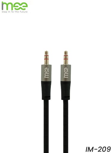 IMEE IM-209 3.5mm to 3.5mm AUX Audio Cable 1 Meter for Car Mobile Tablet Speaker Stereo
