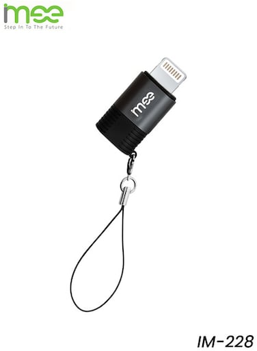 IMEE IM-228 Type C Female to Lightning Male Adapter for iPhone iPad Data Transfer OTG Charging
