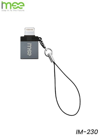 IMEE IM-230 USB to Lightning OTG Adapter USB 3.0 for iPhone iPad Data Transfer Compact Keychain