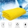 منشفة تنظيف من الألياف الدقيقة من AGC للاستخدام في السيارة والمنزل والمكتب والزجاج والمطبخ والحمام، قابلة لإعادة الاستخدام، عالية الامتصاص، لون أصفر.