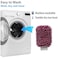 Microfiber Chenille Car Wash Mitt Double Sided Scratch Free Wash Glove with Elastic Cuff Purple
