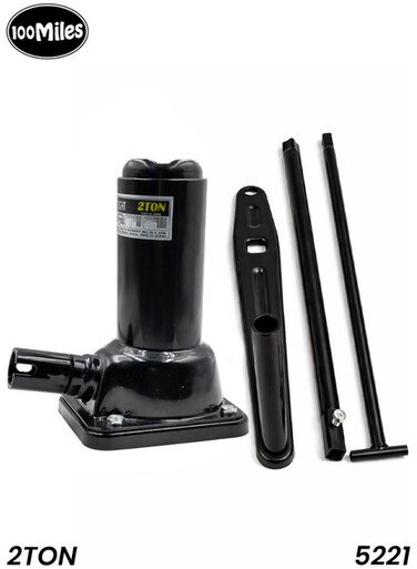 رافعة لولبية حلزونية 100 ميل 5221 سعة 2 طن، رافعة سيارات فولاذية شديدة التحمل سعة 2000 كجم، نطاق 180-390 مم