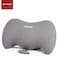 وسادة دعم أسفل الظهر من إسفنج الذاكرة المريح، مناسبة لمقعد السيارة وكرسي المكتب، وسادة دعم الوضعية، لون رمادي