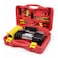 طقم إصلاح الإطارات AGC JB-78: ضاغط هواء مزدوج الأسطوانات بجهد 12 فولت، ضغط 150PSI، مجموعة نفخ محمولة للسيارات - إصدار Pro Max