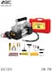 طقم إصلاح الإطارات AGC JB-78: ضاغط هواء مزدوج الأسطوانات بجهد 12 فولت، ضغط 150PSI، مجموعة نفخ محمولة للسيارات - إصدار Pro Max