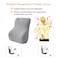 AGC Ergonomic Memory Foam Lumbar Support Cushion for Car Seat Office Chair Back Pain Relief Aid 46 &times; 38 &times; 14 cm Grey