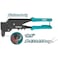 TOTAL THT32106 10.5 Inch Swivel Head Hand Riveter Heavy Duty Multi Size Metal Tool Aluminium Body