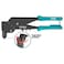 TOTAL THT32106 10.5 Inch Swivel Head Hand Riveter Heavy Duty Multi Size Metal Tool Aluminium Body