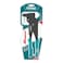 TOTAL THT32106 10.5 Inch Swivel Head Hand Riveter Heavy Duty Multi Size Metal Tool Aluminium Body