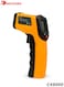 مسدس مقياس الحرارة بالأشعة تحت الحمراء DEFAONS CX6000 - مقياس حرارة رقمي ليزري بنطاق -50°C إلى 400°C، مع إمكانية ضبط الانبعاثية