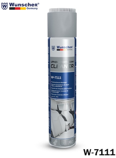 بخاخ Wunscher W-7111 لتنظيف المفروشات: مزيل للبقع والروائح لمقاعد السيارات، الأرائك والسجاد
