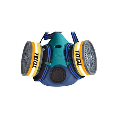 TOTAL Industrial Respirator Mask THCD02 Dual Cartridge Filter Protection System