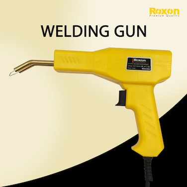 ROXON Plastic Welding Gun Kit 100W Hot Stapler Repair Tool for Car Bumper Plastic Crack Fixing