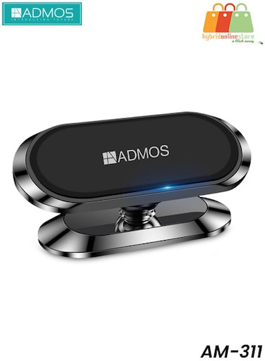 ADMOS AM-311 Magnetic Car Phone Holder N52 Magnet 360&deg; Rotation Dashboard Mount Strong Grip