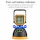 مصباح عمل LED شمسي من HI SHEEN طراز HS-8033B - قابل لإعادة الشحن، دوّار، محمول، مزود ببنك طاقة USB - للاستخدام الخارجي