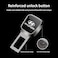 Universal Car Seat Belt Extender Buckle Zinc Alloy Safety Clip Reinforced Lock Durable HYUNDAI