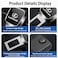 Universal Car Seat Belt Extender Buckle Zinc Alloy Safety Clip Reinforced Lock Durable LEXUS