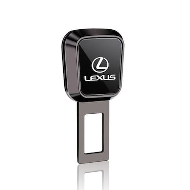 Universal Car Seat Belt Extender Buckle Zinc Alloy Safety Clip Reinforced Lock Durable LEXUS